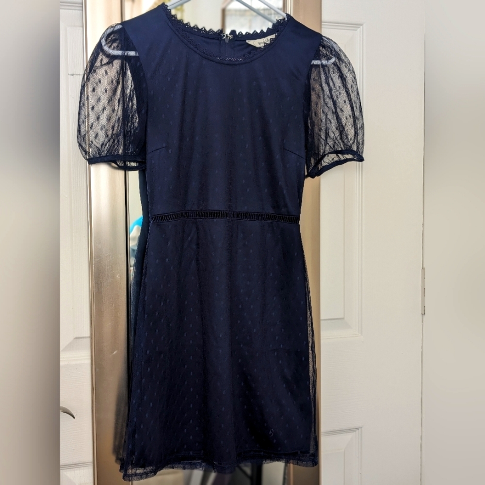 Speechless Navy Blue Dress Size XS